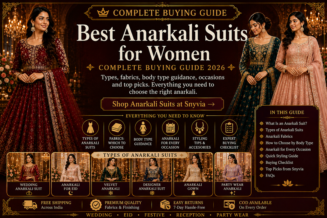 Best Anarkali Suits for Women - 2026