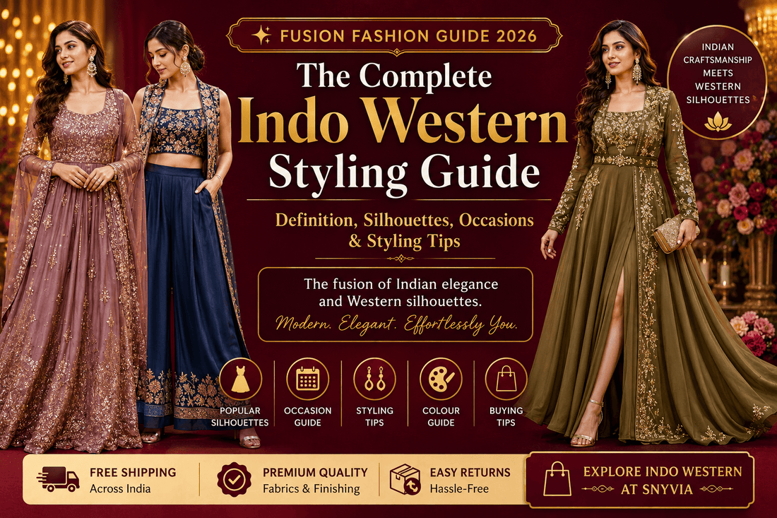 Indo Western Dress Guide: What It Is & How to Style It