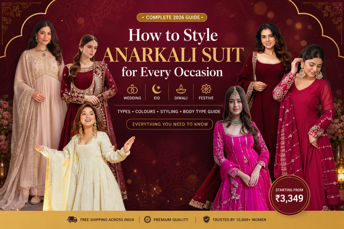 Snyvia 2026 Anarkali Suit Styling Guide for Weddings and Festivals