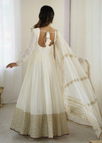 Saanjh Gown And Dupatta Set