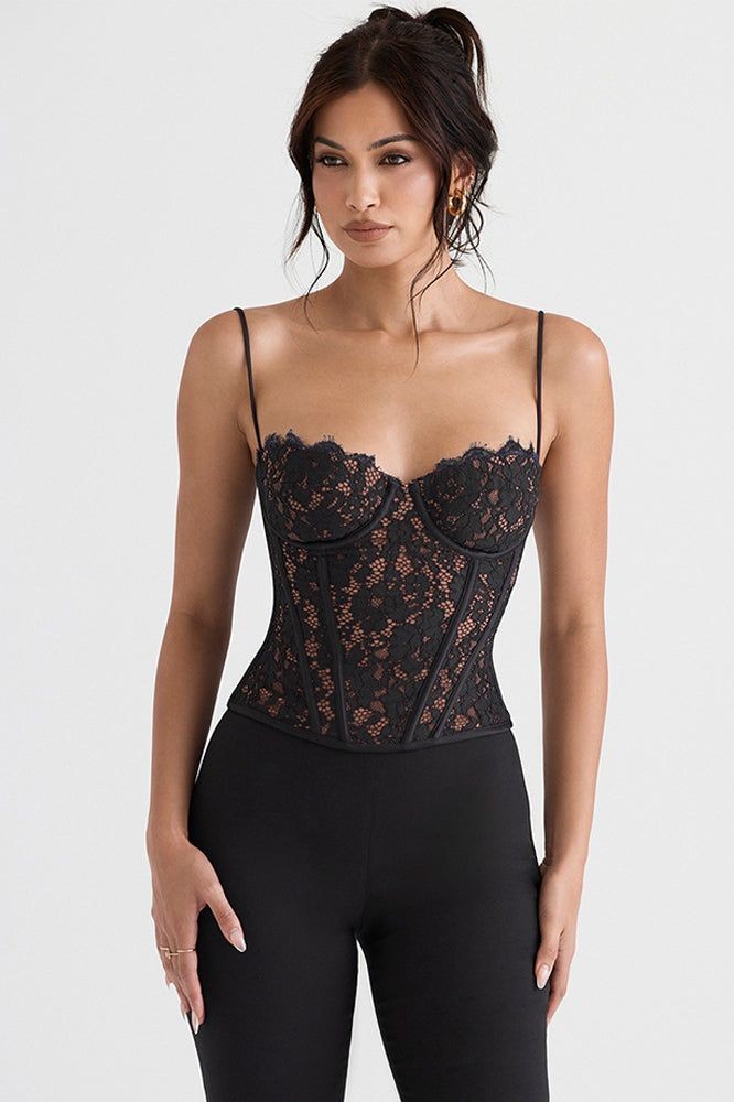 Radiance Black Corset Co-ord