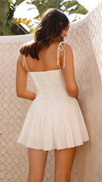 White Volley Dress - Snyvia