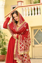 Nazaakat Gown With Dupatta Set