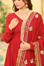 Nazaakat Gown With Dupatta Set