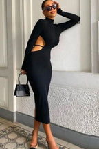 Dusky Dreamer Midi Dress - Snyvia