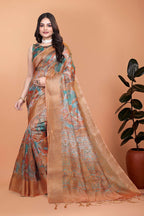 The saree is lightweight and Saree