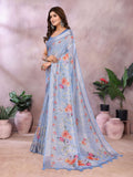 Wrap yourself in the serene Saree