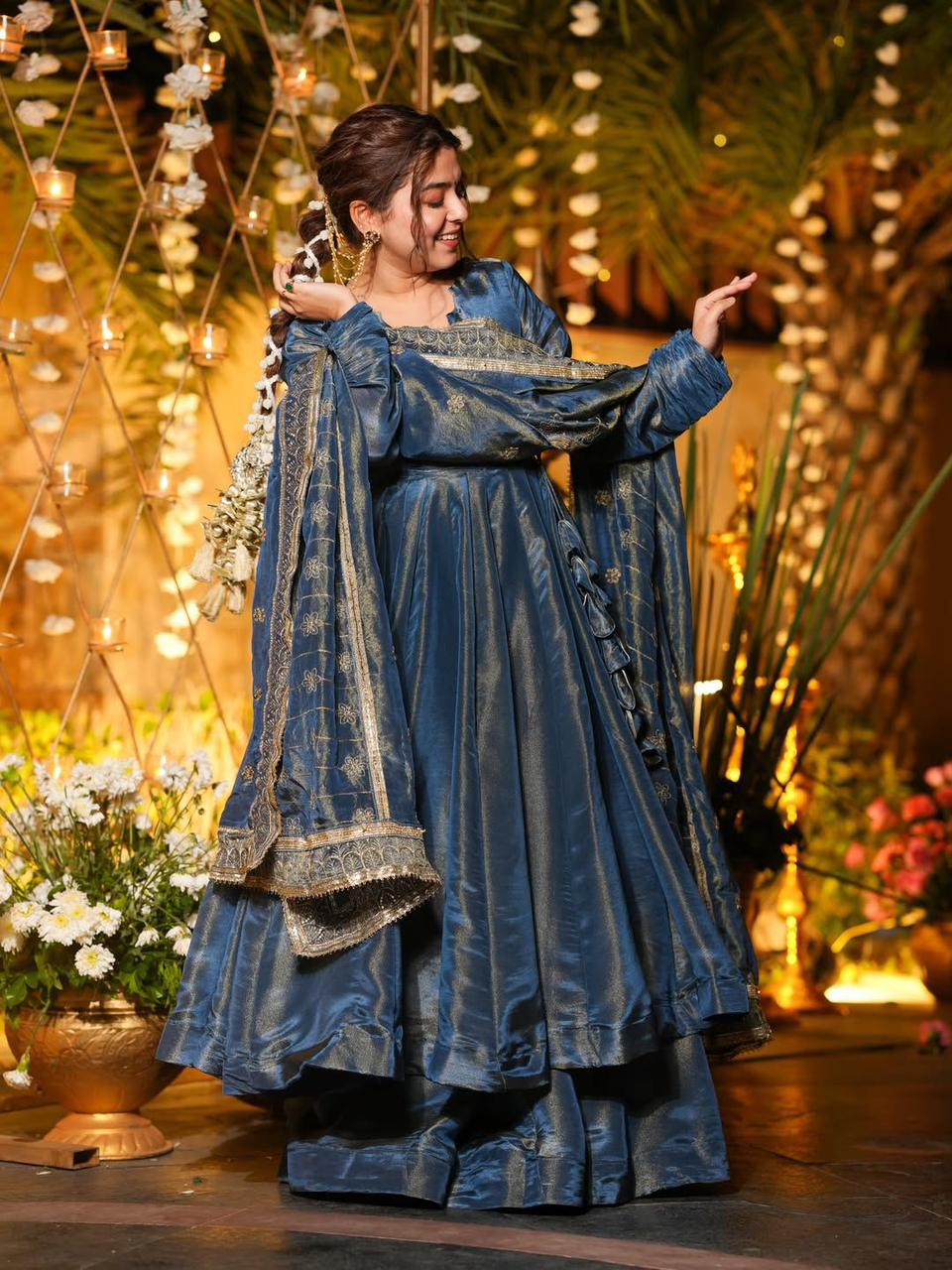 Aafreen Embroidered Designer Anarkali Suit