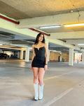 Aesthetic Black Dress - Snyvia