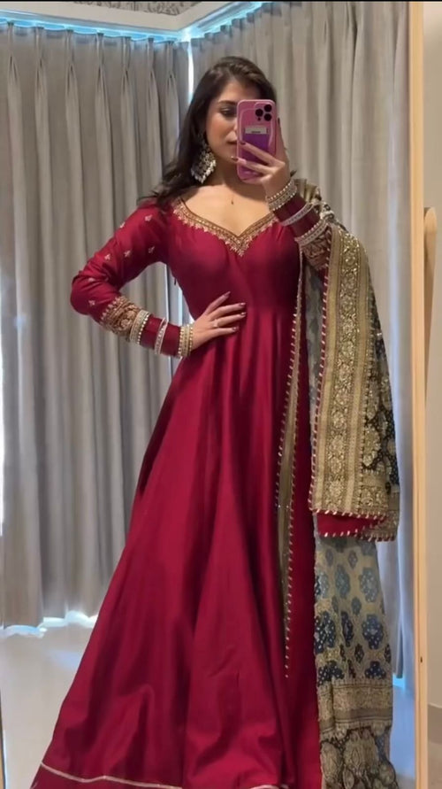 Amaira Designer Gown with Dupatta at Snyvia