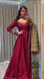 Amaira Designer Gown with Dupatta