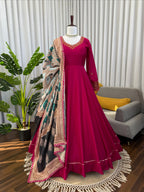 Amaira Designer Gown with Dupatta
