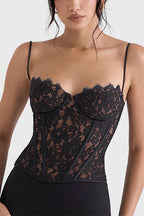 Radiance Black Corset Co-ord