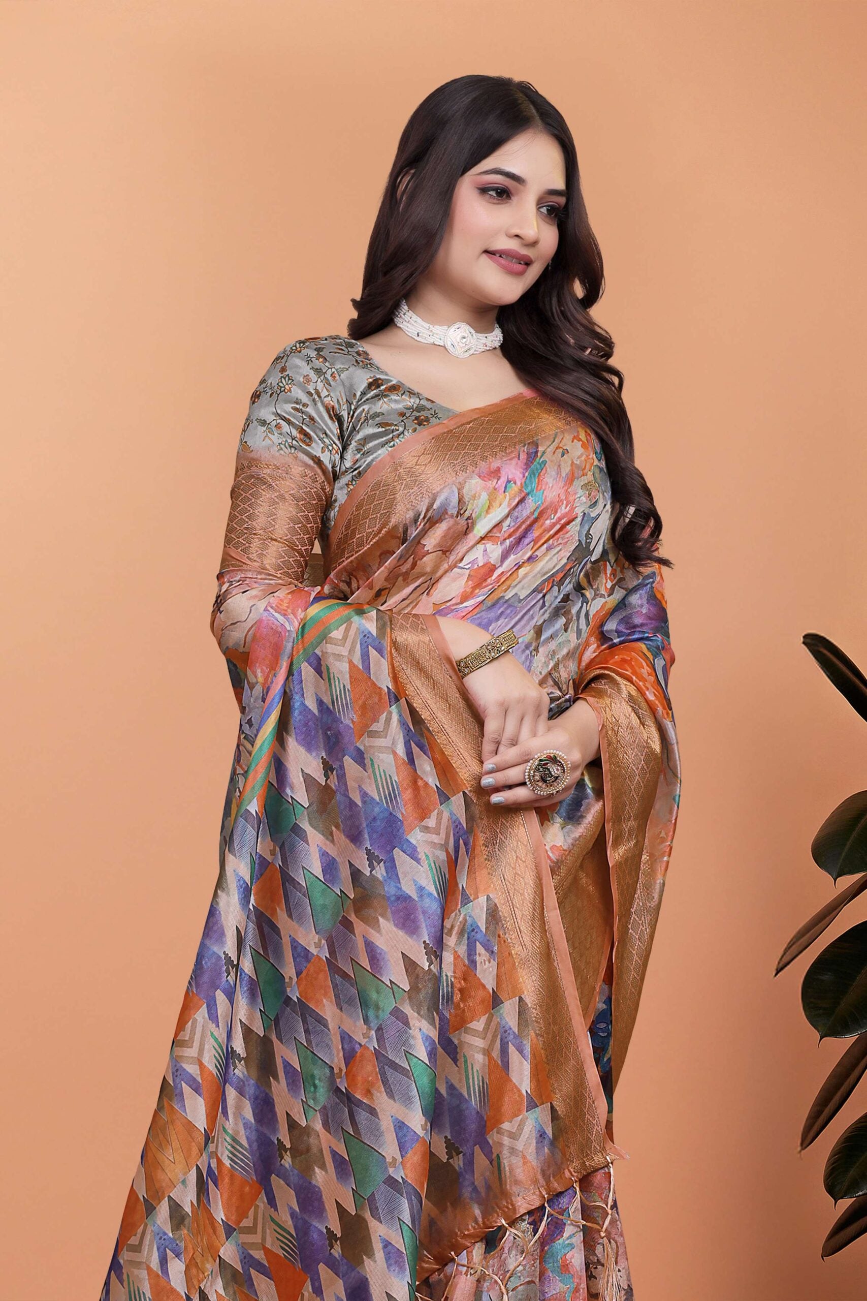 This lightweight saree is perfect Saree