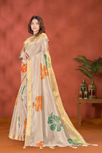 Grace your festive look with Saree