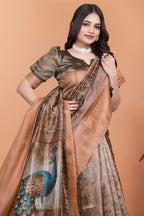 Radiate elegance in this exquisite Saree