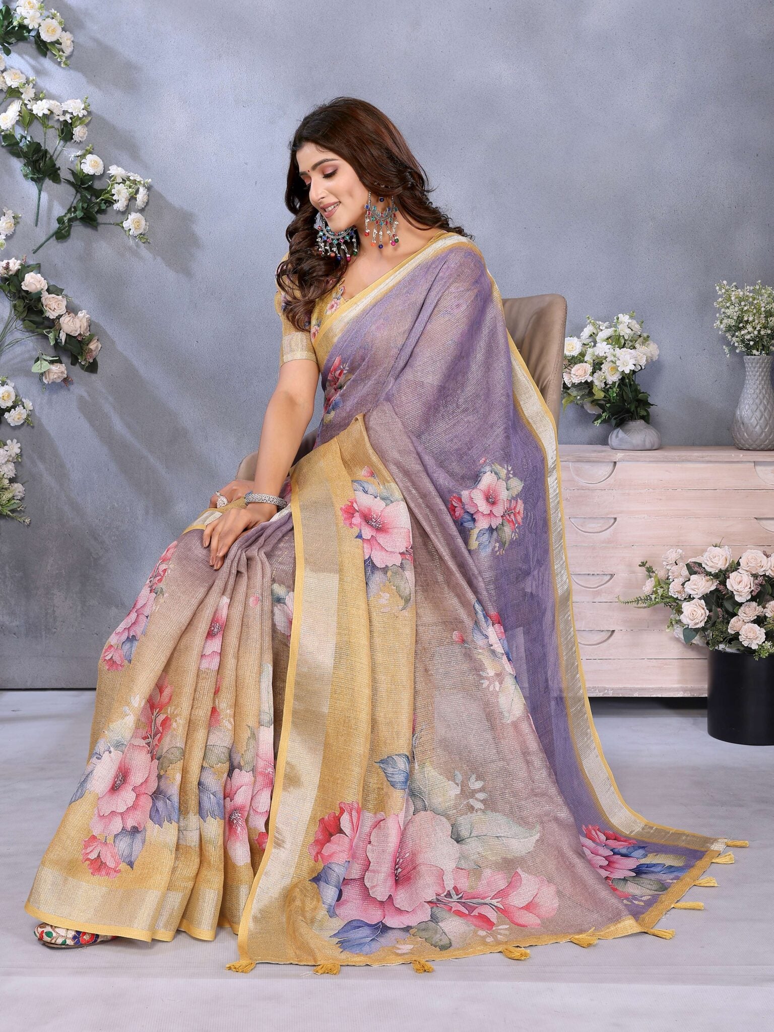 Step into the spotlight with Saree