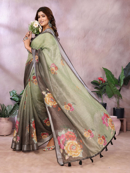 Adorn yourself in the exquisite Saree