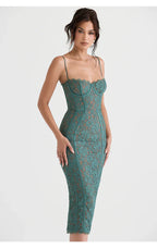 Glittering Midi Dress