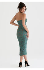 Glittering Midi Dress