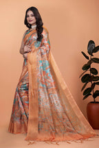 The saree is lightweight and Saree