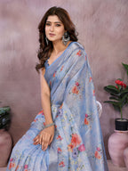 Wrap yourself in the serene Saree