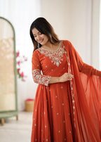 Gulab Anarkali Designer Suit