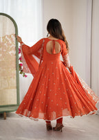 Gulab Anarkali Designer Suit