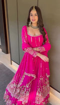 Gulnaaz with Heavy Embroidery Anarkali Suit