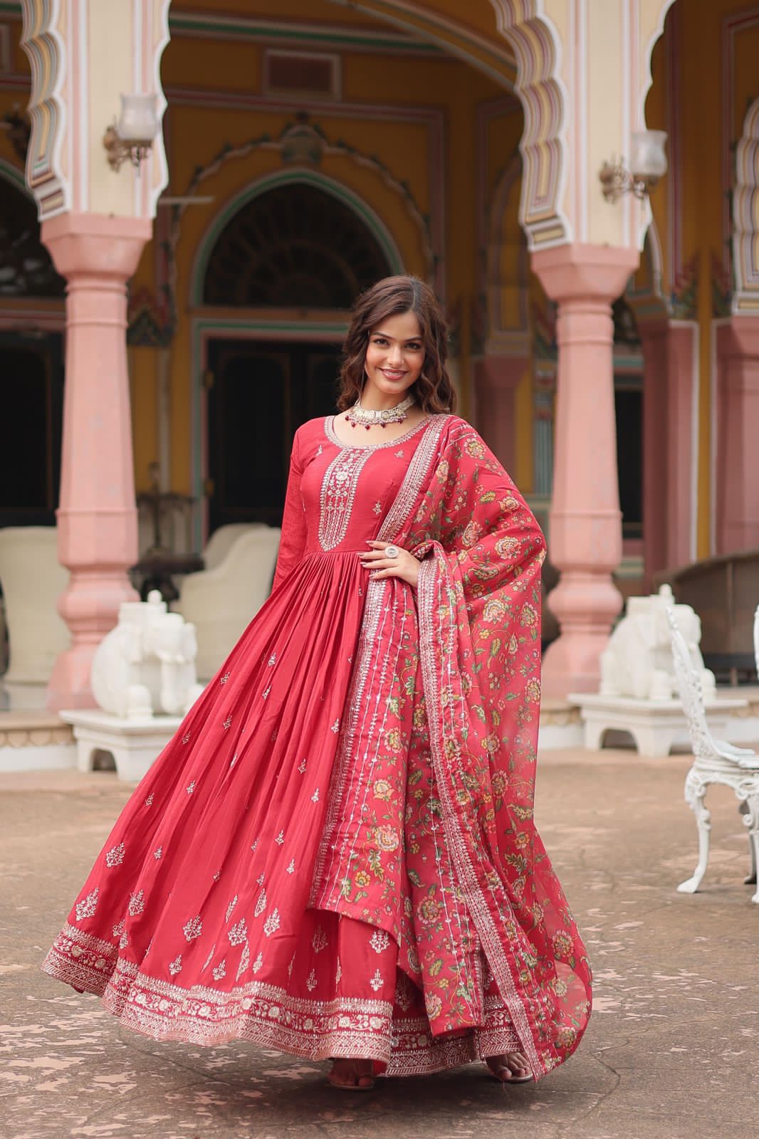 Sajda Anarkali Suit
