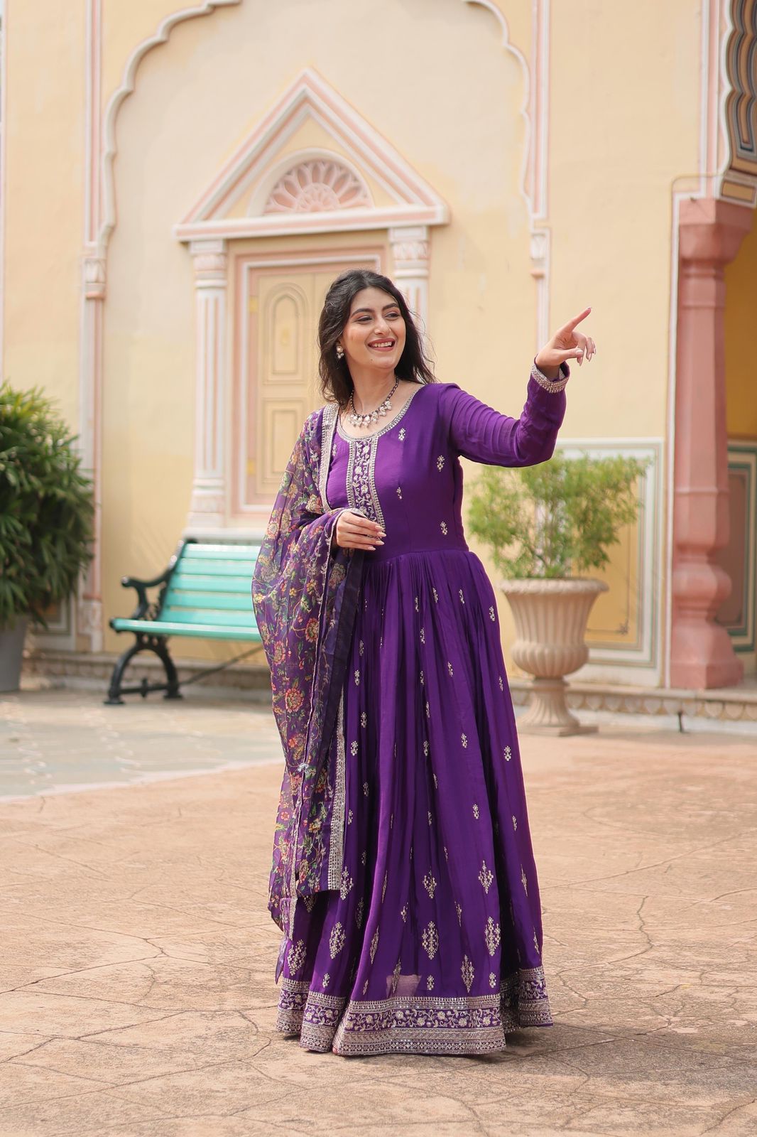 Sajda Anarkali Suit