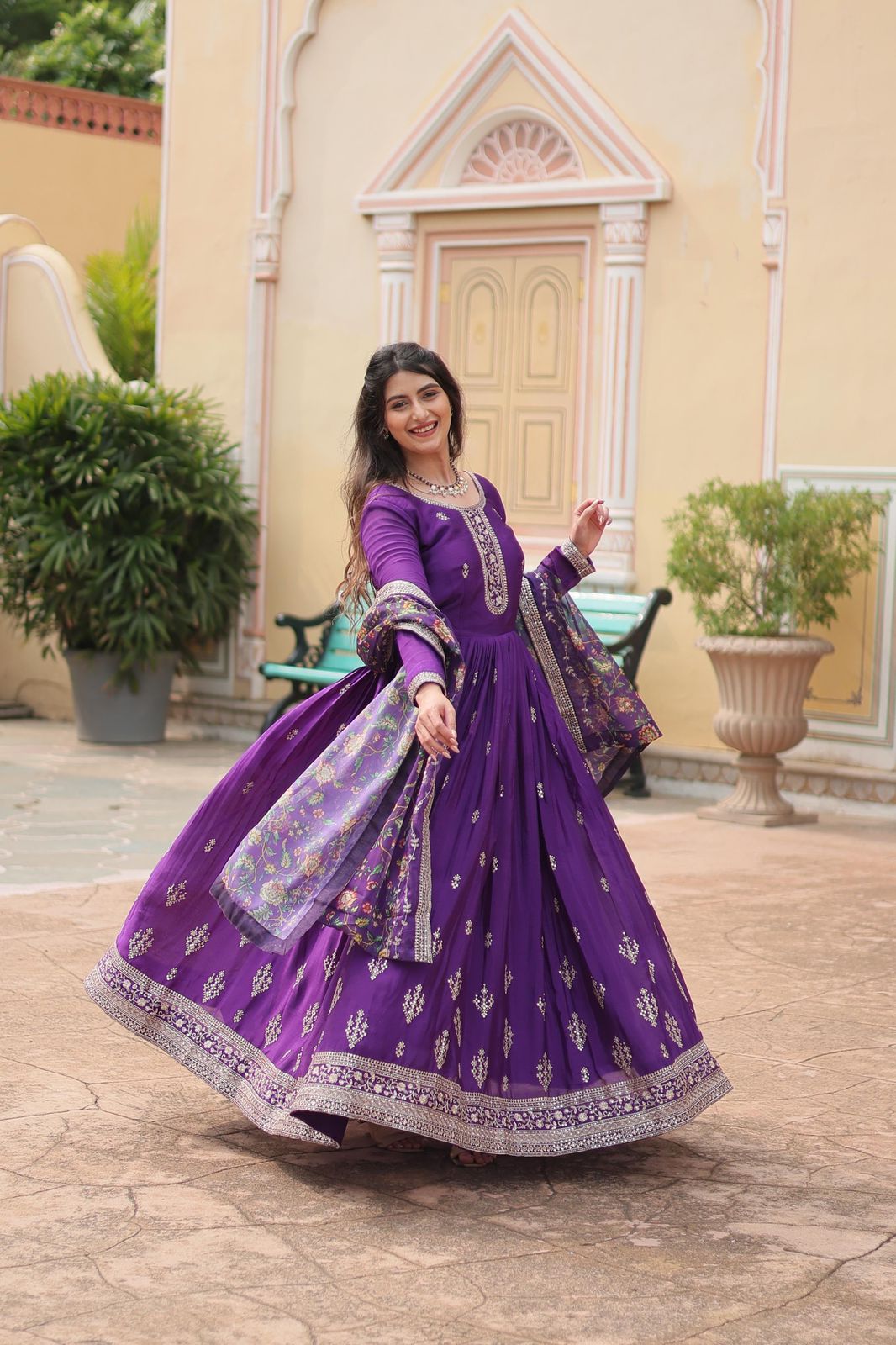 Sajda Anarkali Suit