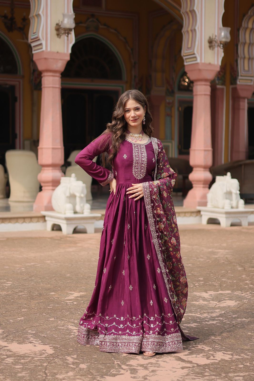 Sajda Anarkali Suit