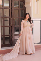 Falak Anarkali Suit with Dupatta