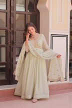 Falak Anarkali Suit with Dupatta