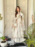 Hoor Anarkali with Dupatta