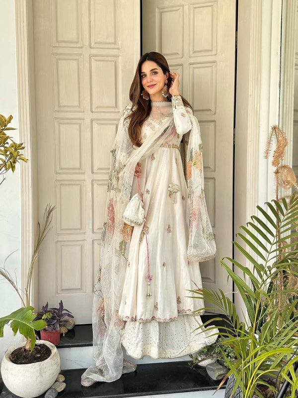 Hoor Anarkali with Dupatta - elegant Eid outfit for women