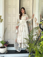 Hoor Anarkali with Dupatta