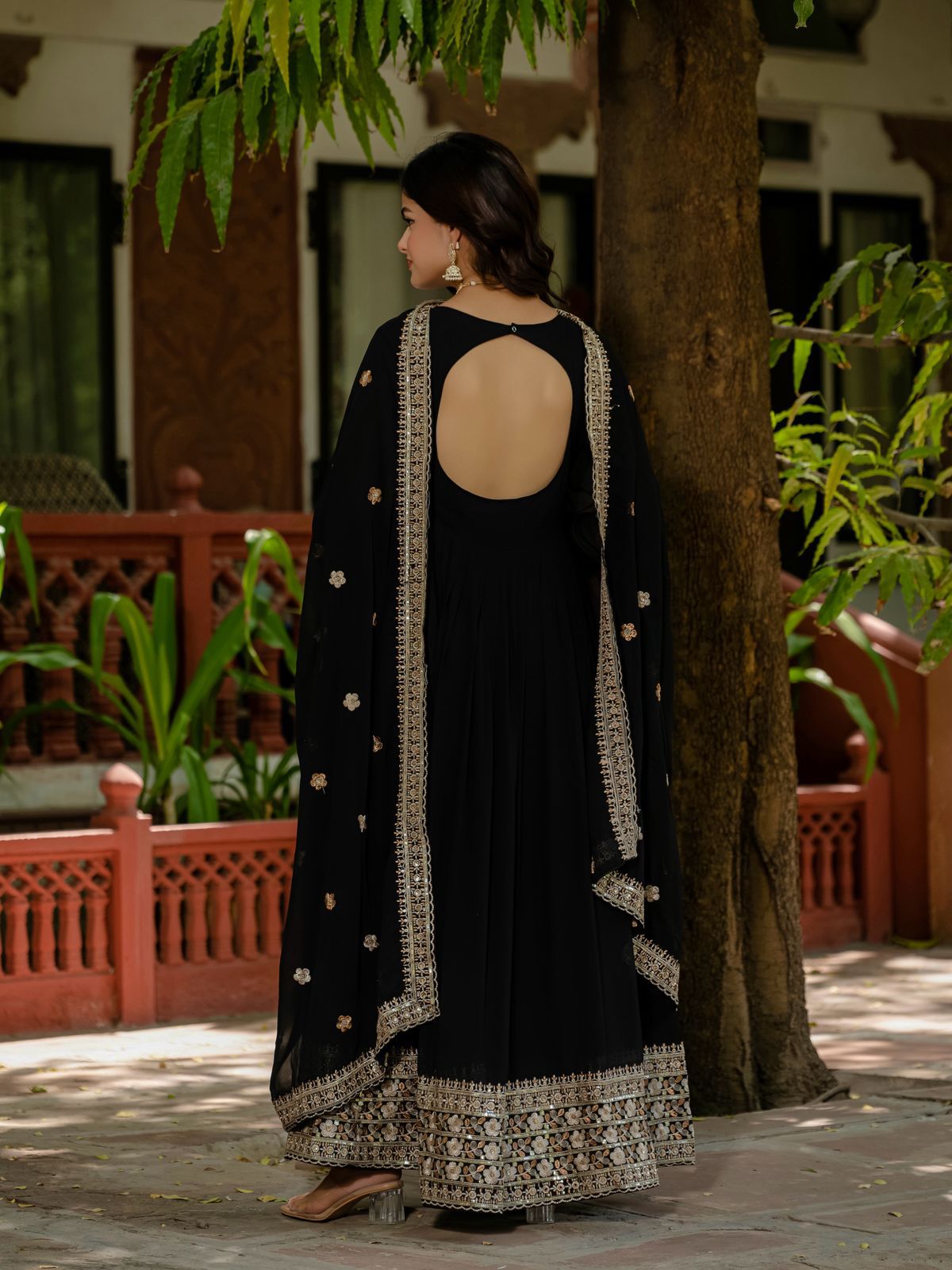 Aaliya Anarkali with Dupatta