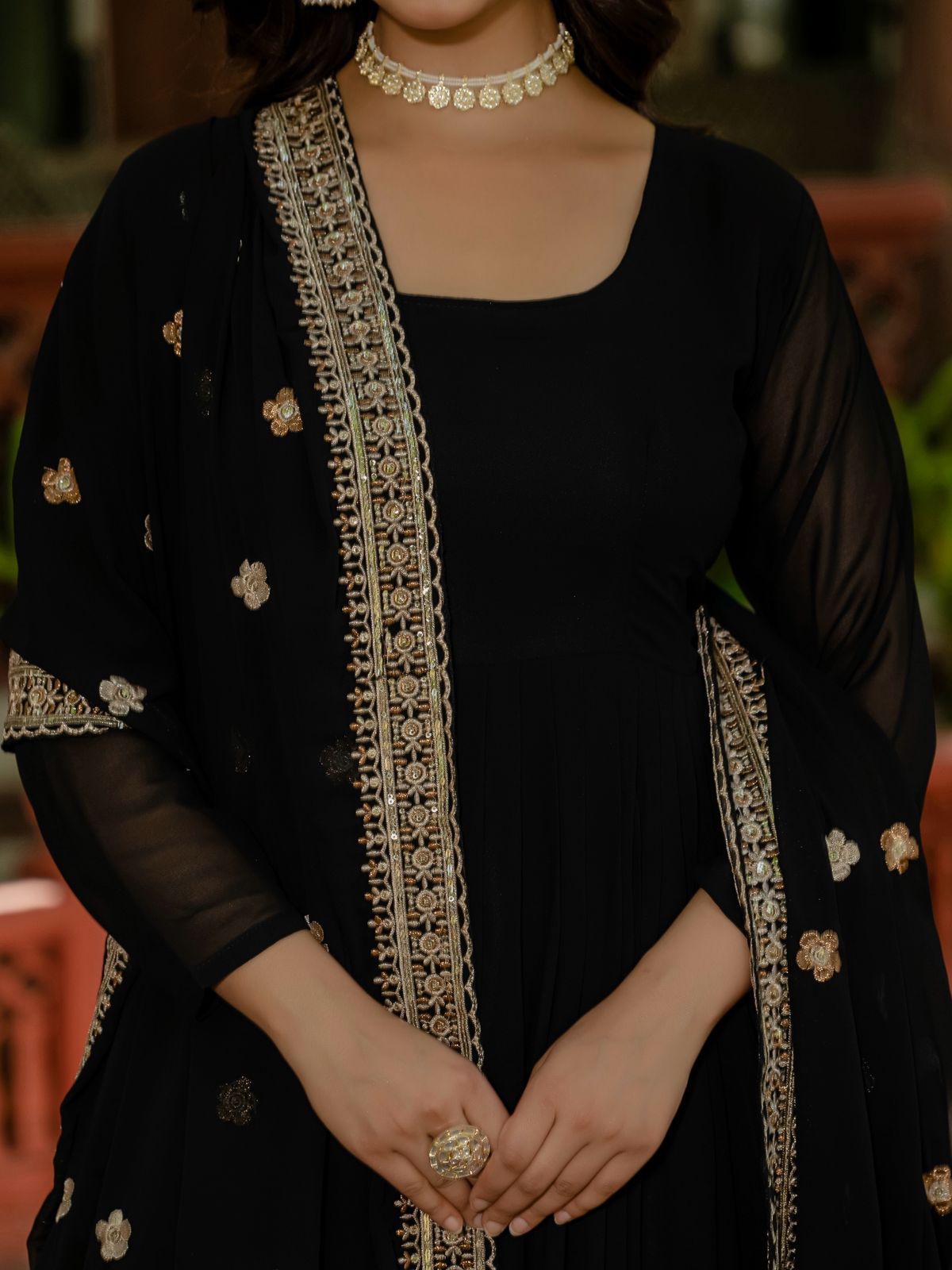 Aaliya Anarkali with Dupatta
