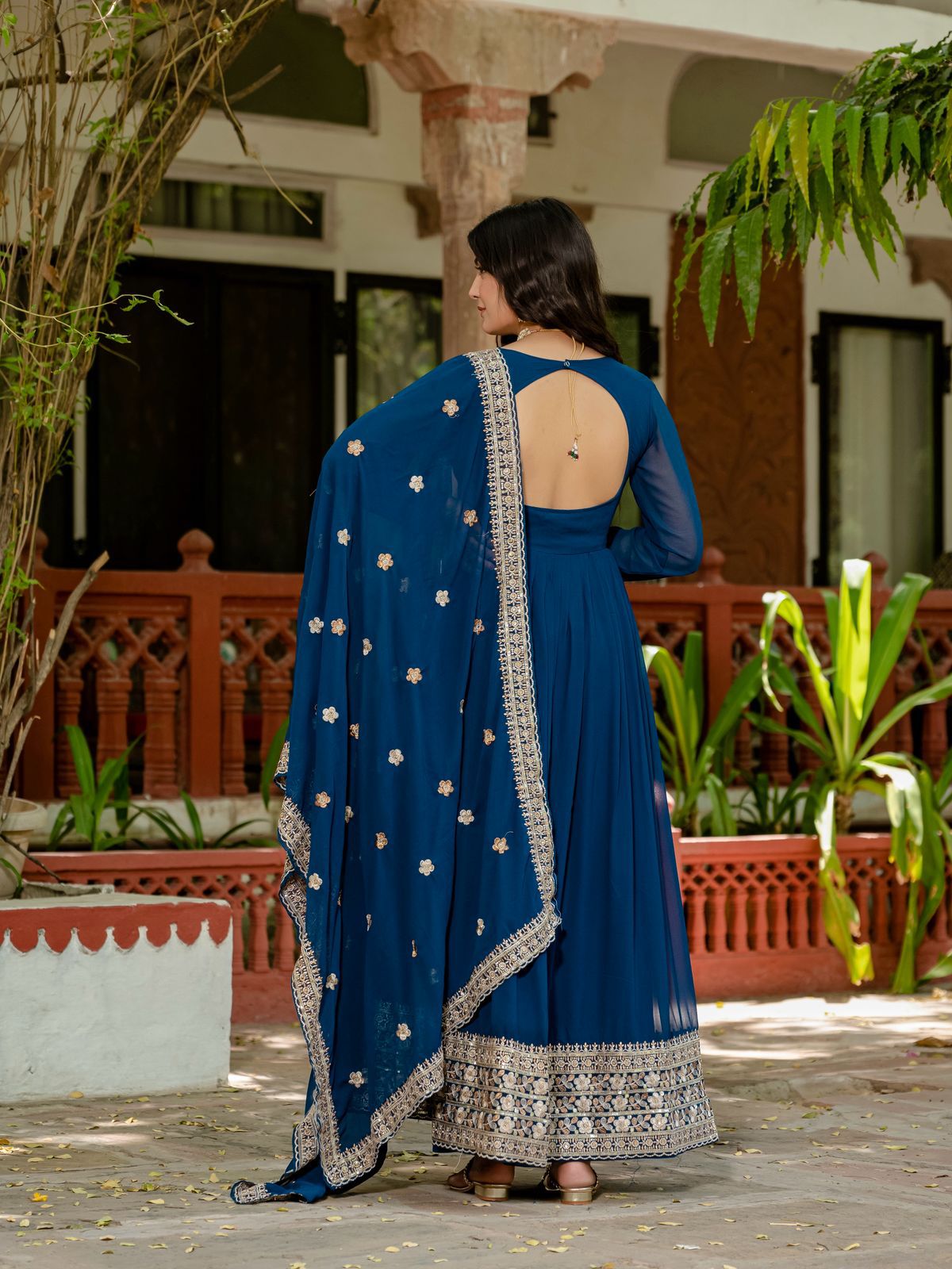 Aaliya Anarkali with Dupatta
