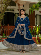 Aaliya Anarkali with Dupatta
