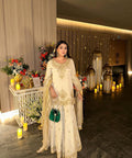 Luxury Zari Embroidery Sharara Suit