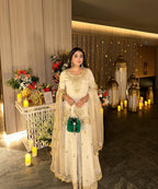 Luxury Zari Embroidery Sharara Suit