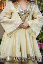 Luxury Handcrafted Ethnic Anarkali Outfit