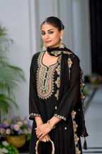 Designer Embroidered Festive Wear Suit Set