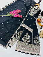 Designer Embroidered Festive Wear Suit Set