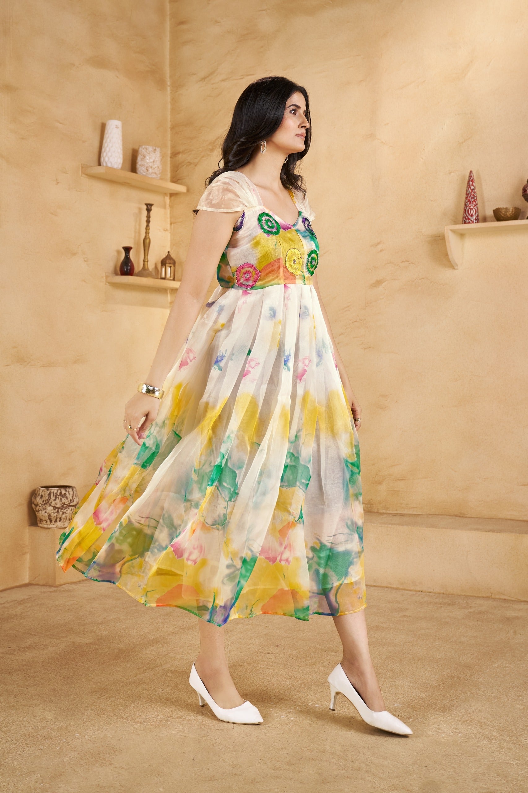 Liyana Long One Piece Dress