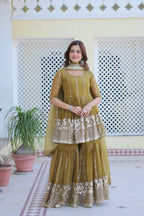 Royal Zari Sharara Set