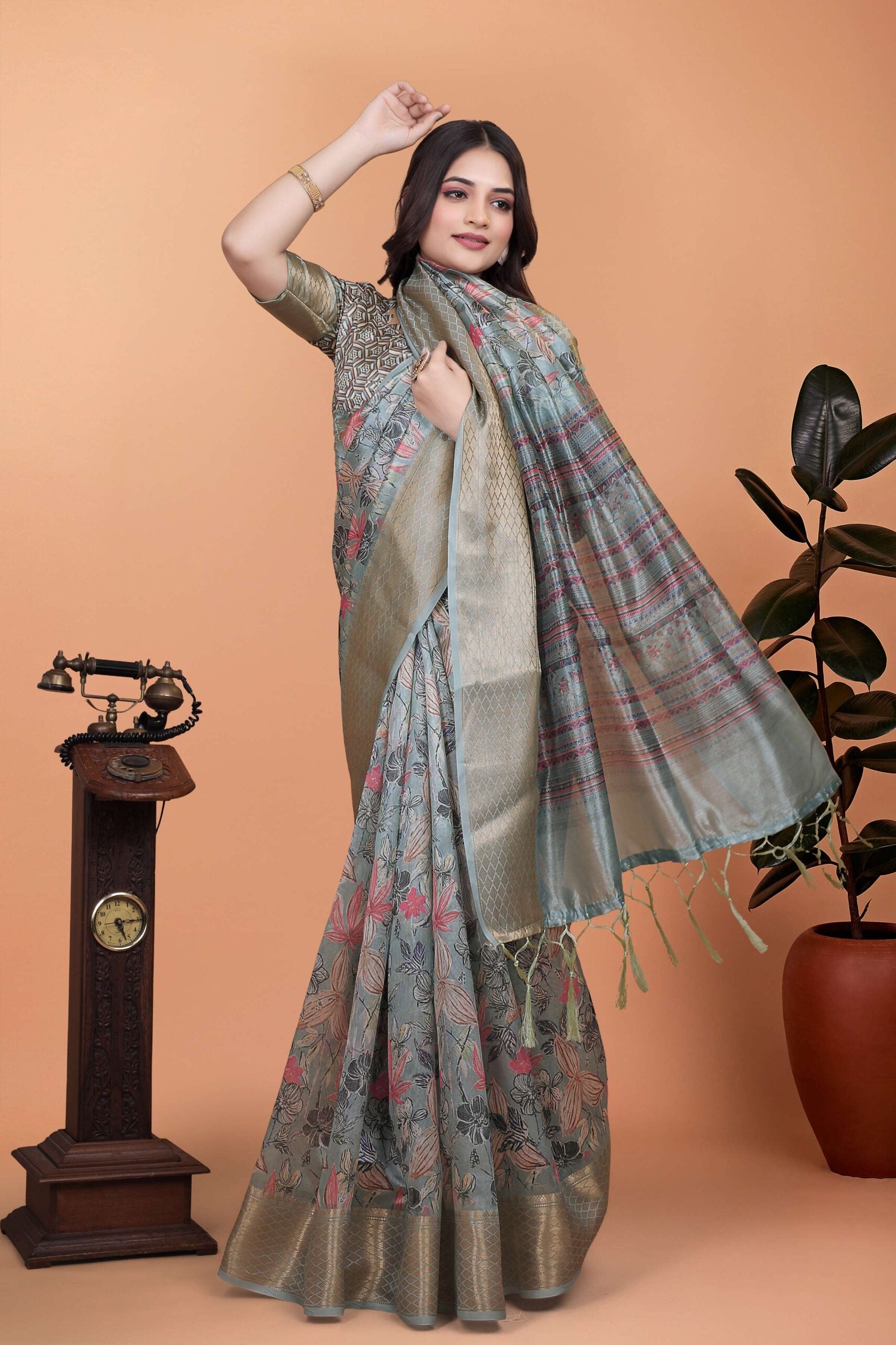 Drape yourself in this ethereal Saree